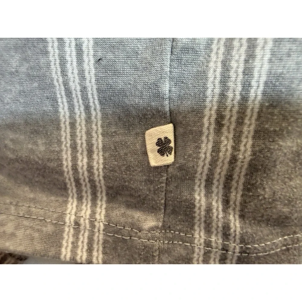 Lucky Brand Women's XL 2 Piece Gray Floral Lounge Pajama Long Sleeve Top  Pants